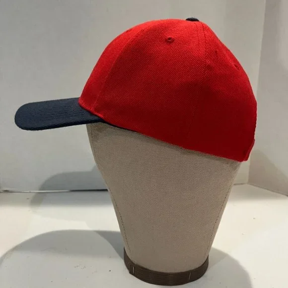 Anaheim Angels Red Blue Dad Hat Adjustable Sixth Man Promotions, Clean - Picture 3 of 7